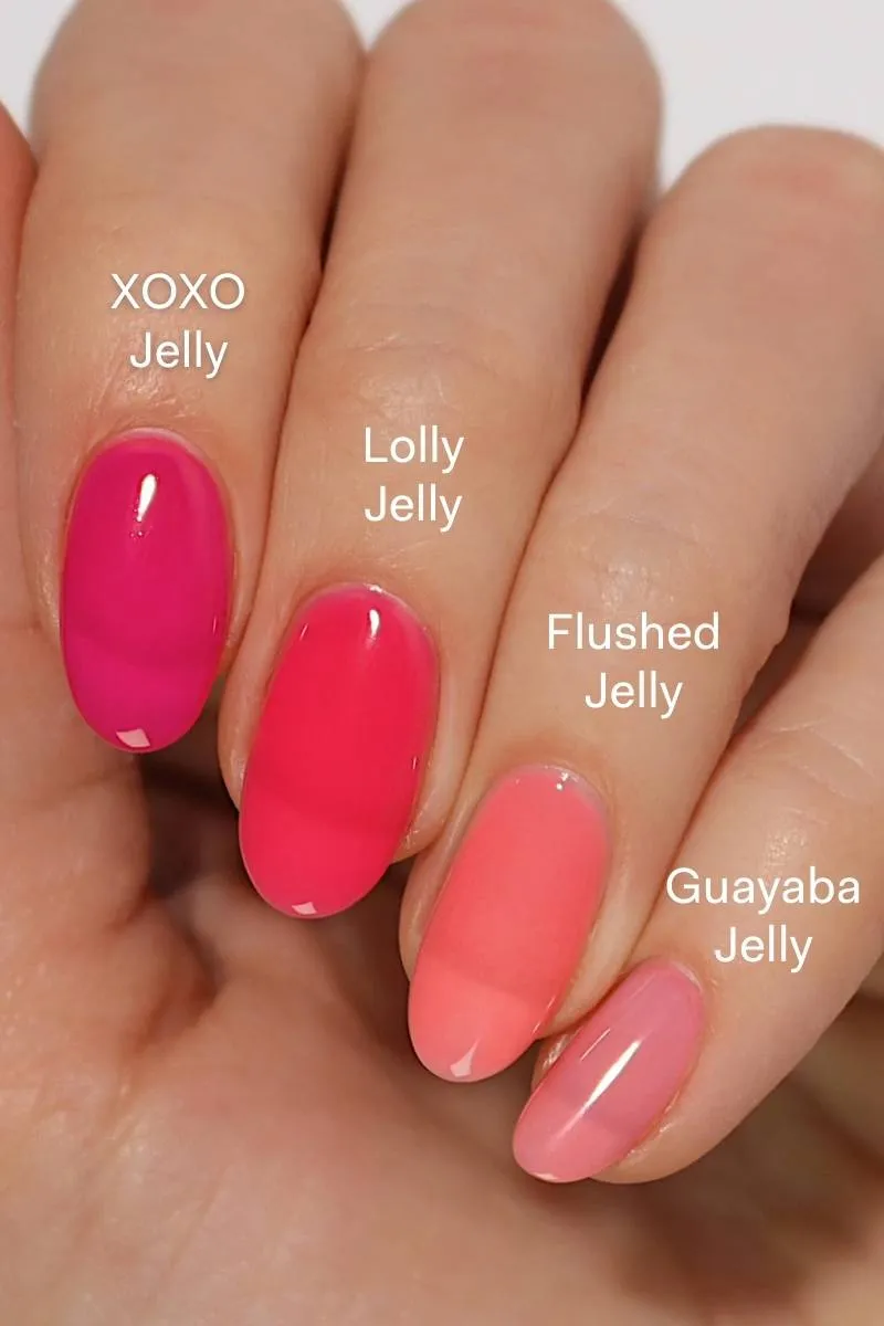 Cirque Colors Flushed Jelly nagellack varmrosa