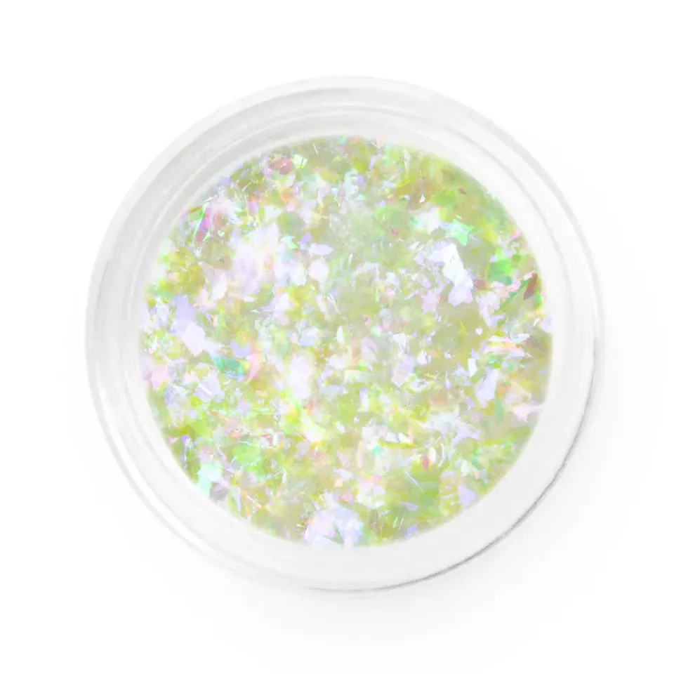 Iz Beauty Supernova chrome flakes kameleont lila grön