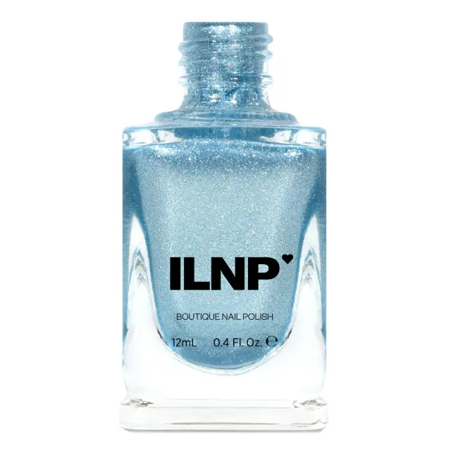 ILNP New Day nagellack isblå metallic
