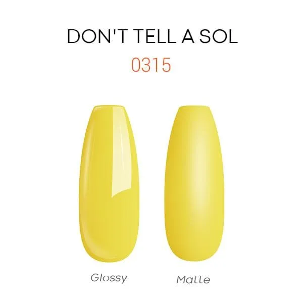 Modelones Inspire Gel gellack Don’t Tell A Sol 15 ml gul kräm