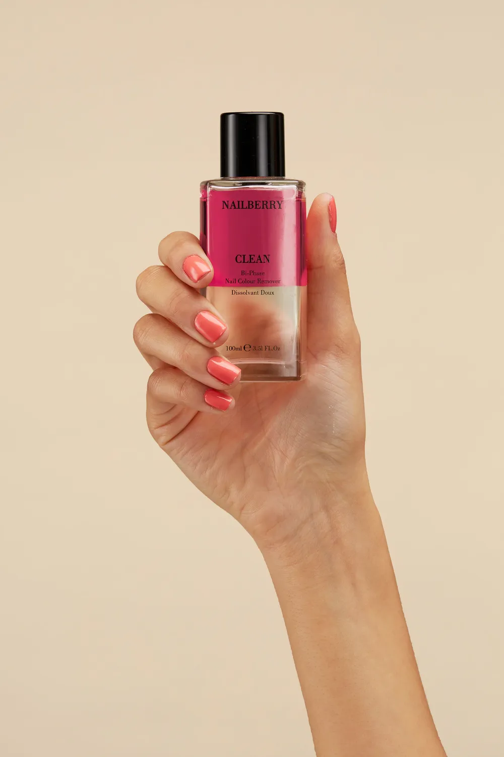 Nailberry Clean nagellacksremover acetonfri 100 ml