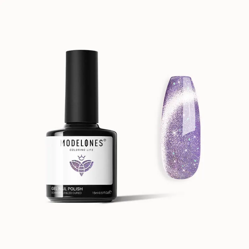 Modelones Dusk to Dawn gellackset glitterrosa