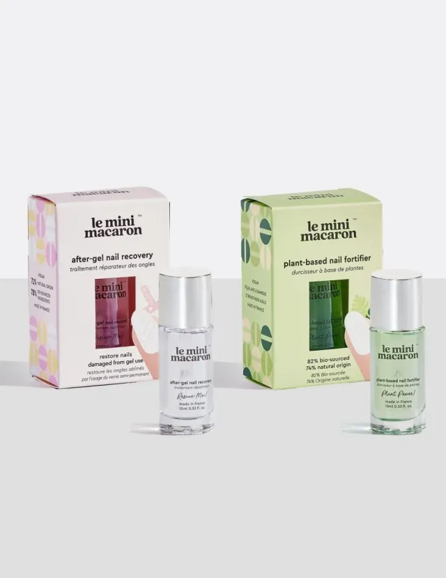 Le Mini Macaron Strengthen Bundle nagelvårdsset
