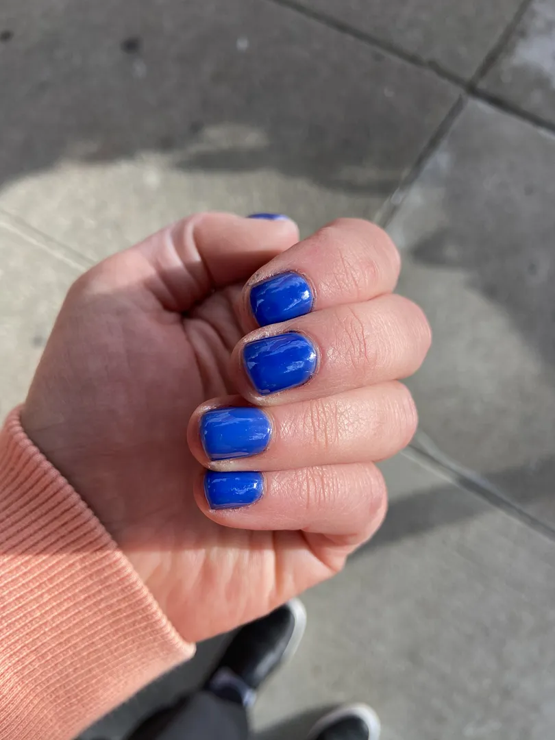 Cirque Colors Cobalt Jelly nagellack koboltblå jelly
