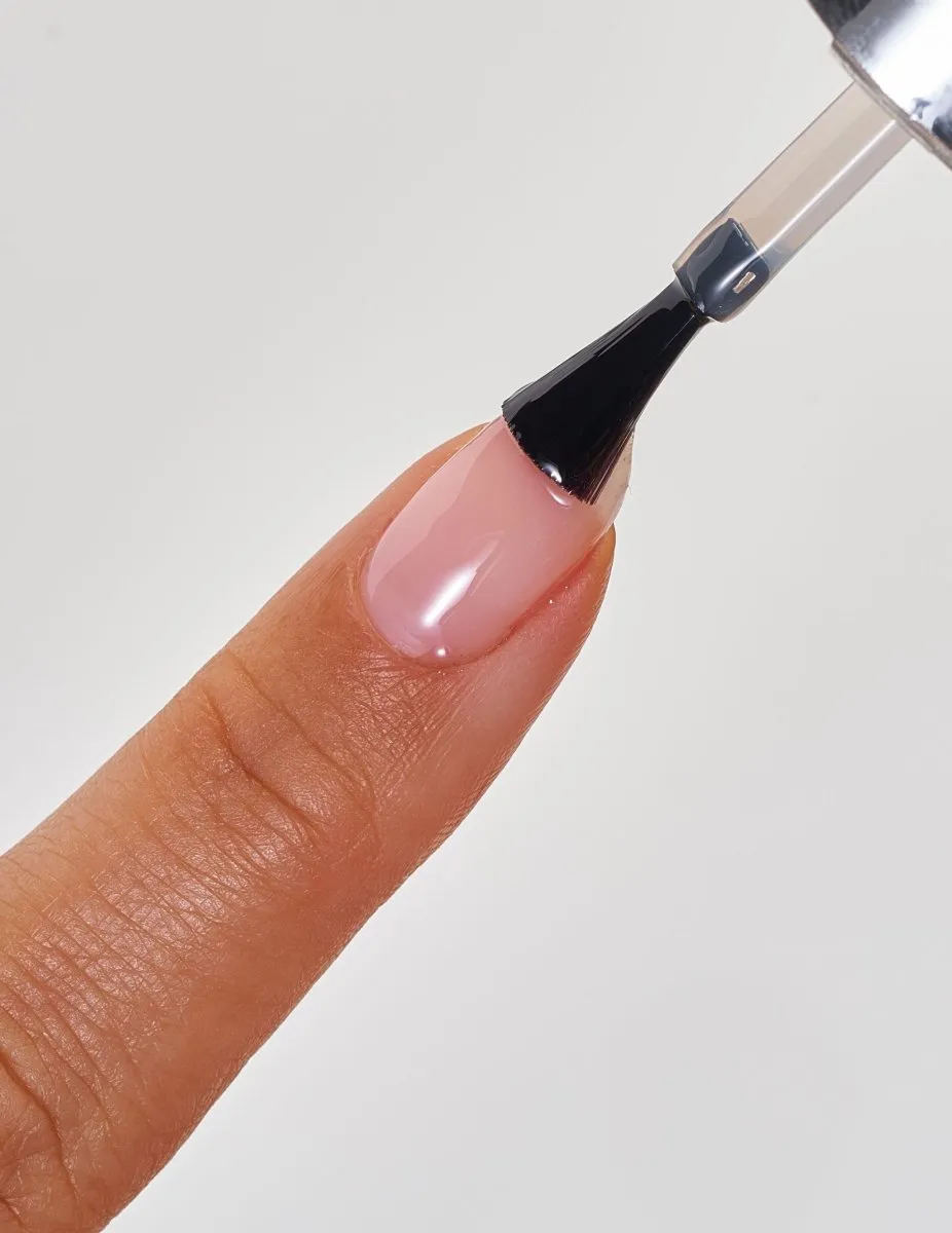 Le Mini Macaron Gel Shine top coat transparent glans