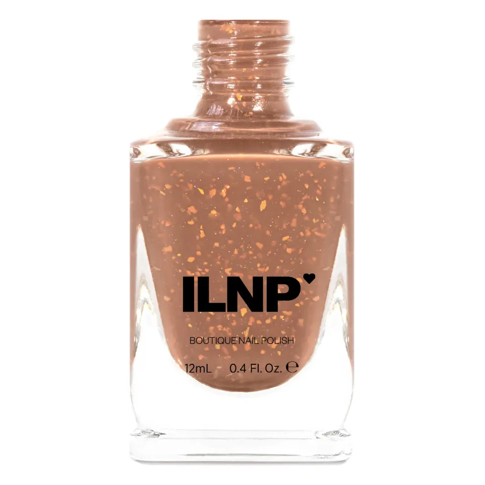 ILNP After The Rain Ginger Snap nagellack brun jelly