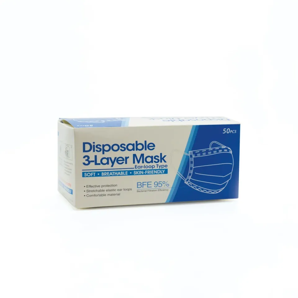 Iz Beauty Surgical Style ansiktsmask 50-pack 3-lagers