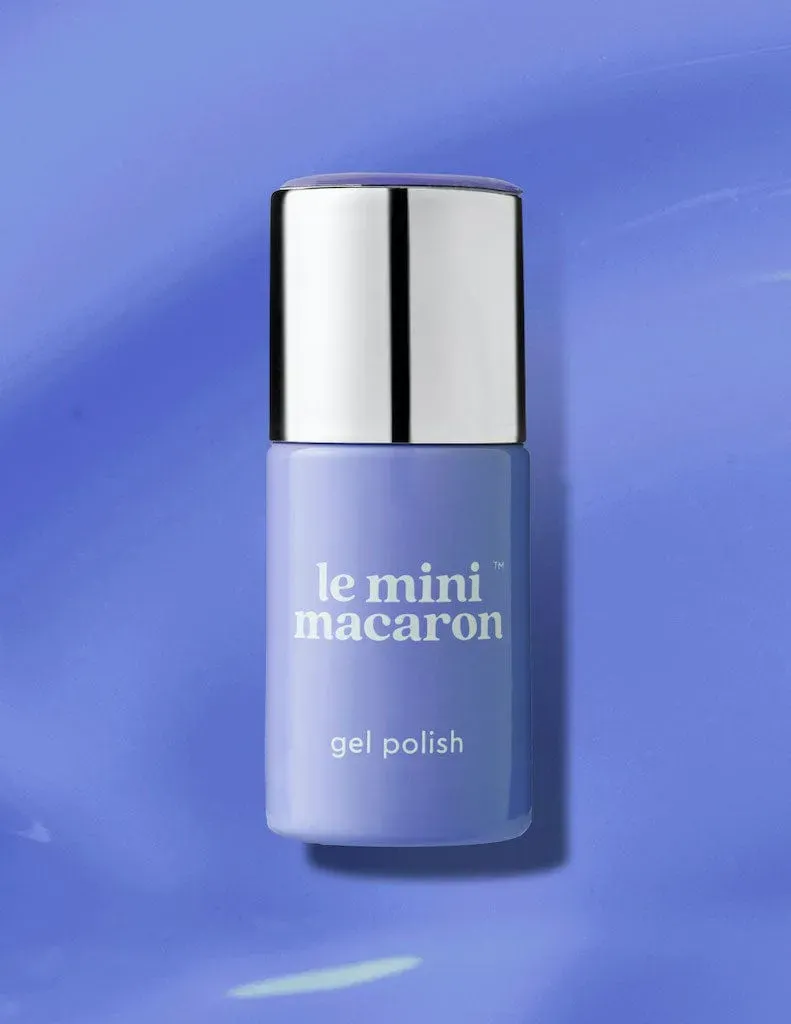 Le Mini Macaron Blueberry Cheesecake gellack krämig periwinkle