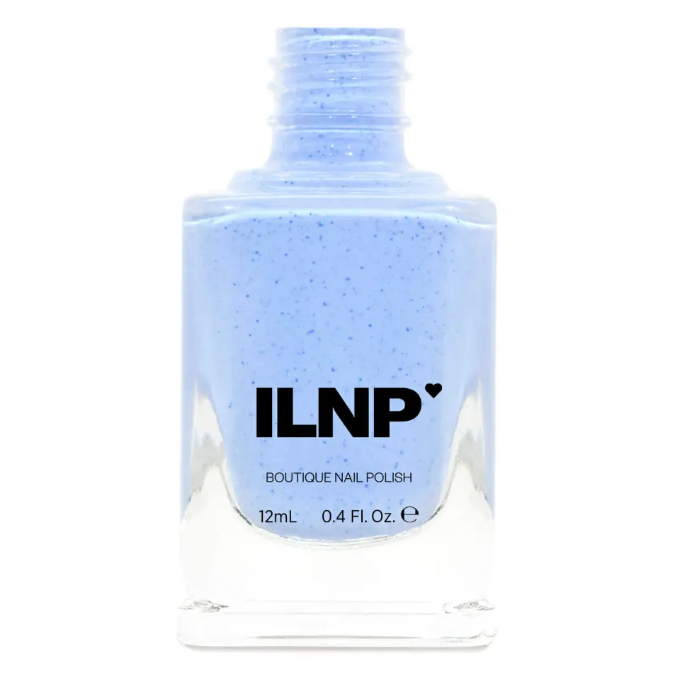 ILNP Bluebird nagellack periwinkle flakies