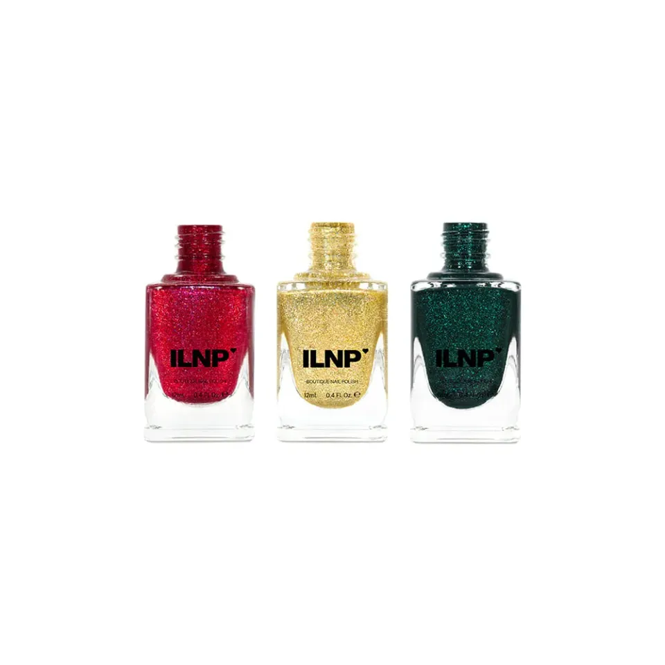 ILNP Holiday Bundle nagellacksset 3-pack fest