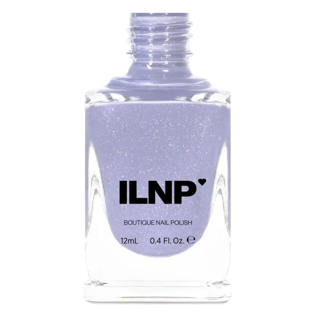 ILNP Scrunchie nagellack dammig lavendel holo