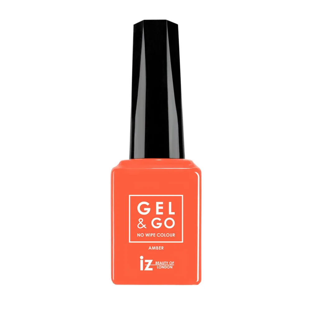 GEL&GO Amber GG1023 gelélack 12ml neonorange