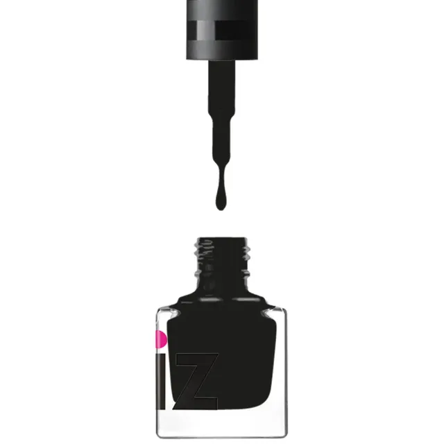 Iz Beauty 804 Jet Black nagellack 14 ml svart glans