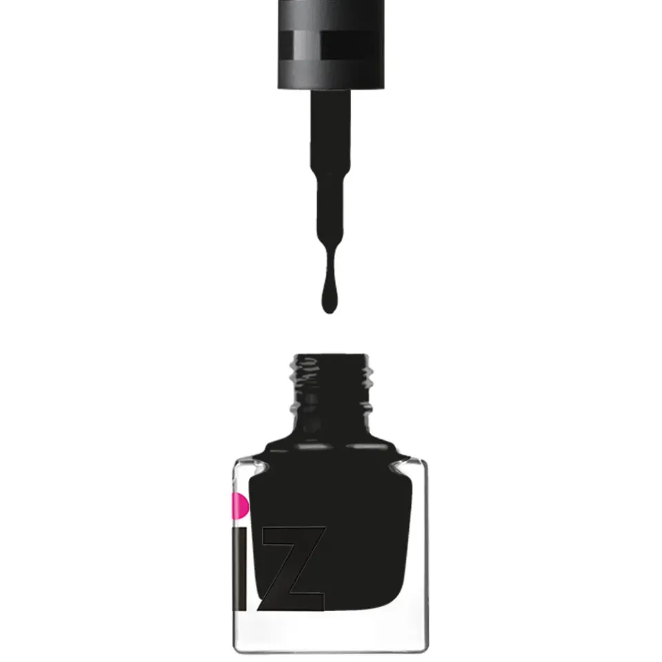 Iz Beauty 804 Jet Black nagellack 14 ml svart glans