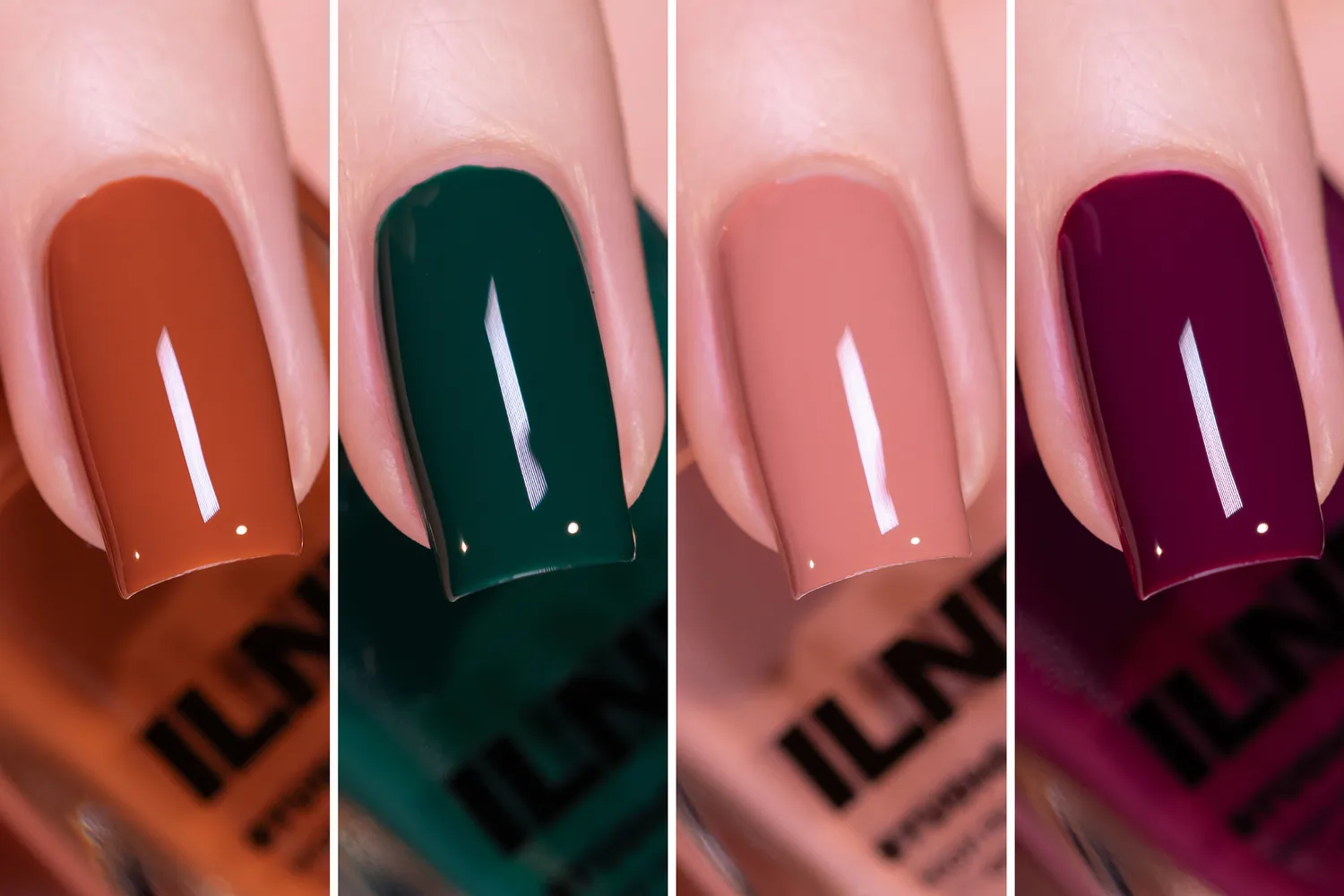 ILNP Fall Serenade nagellack 4-pack höstnyanser