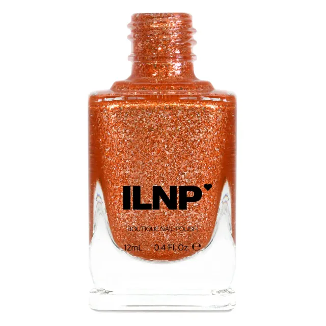 ILNP nagellack Trick or Treat orange metallic