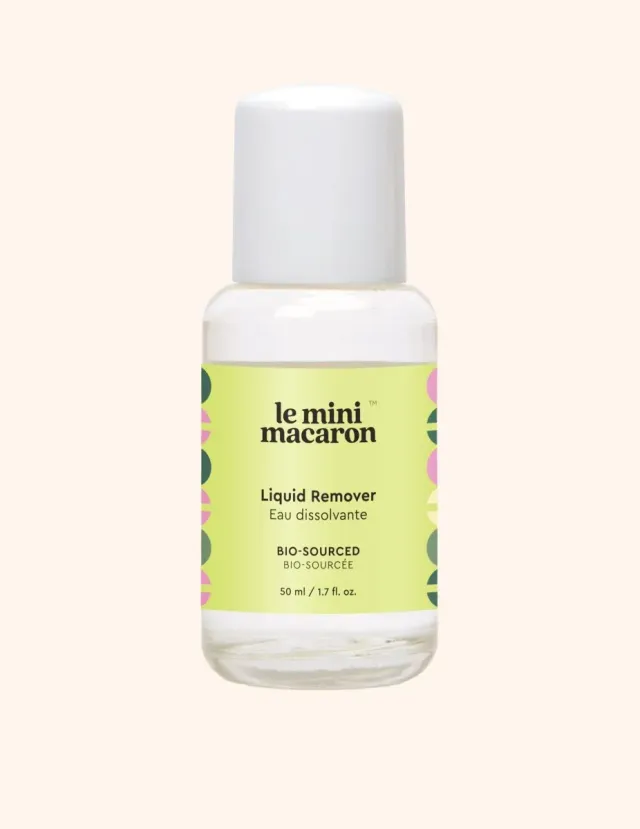 Le Mini Macaron Liquid Remover nagellacksborttagning acetonfri