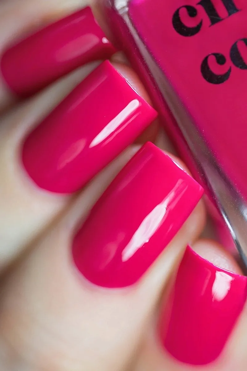 Cirque Colors Blushing Queens crème nagellack hallonrosa