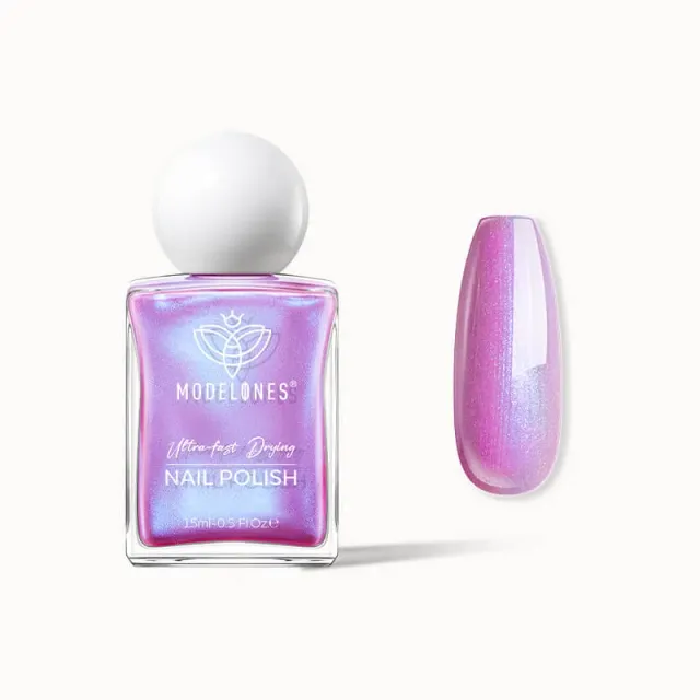 Modelones Moonicorn nagellack lila shimmer