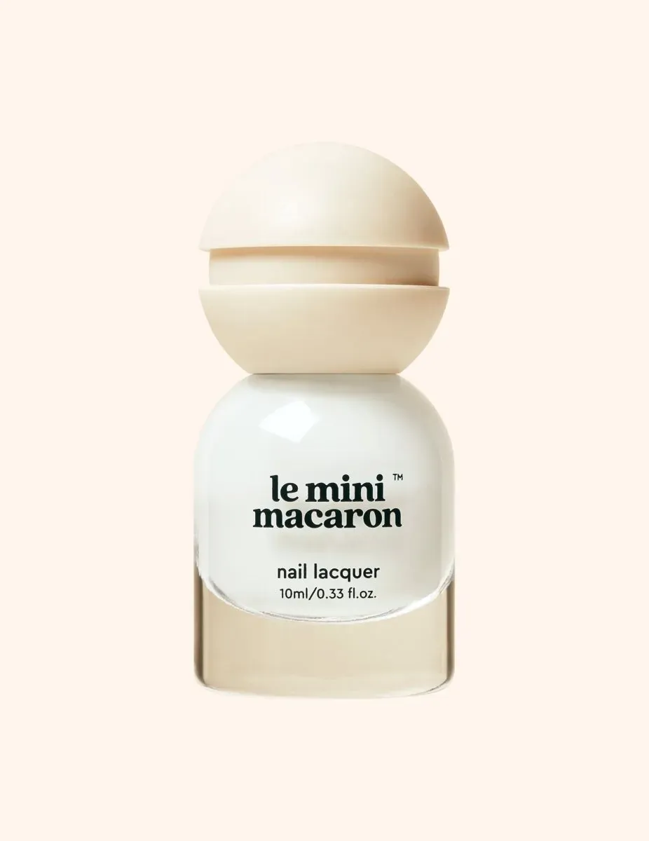 Le Mini Macaron Le Sweet Milkshake nagellack vit
