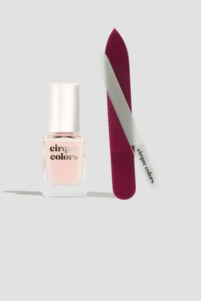 Cirque Colors Fill & File Duo baslack och nagelfil set