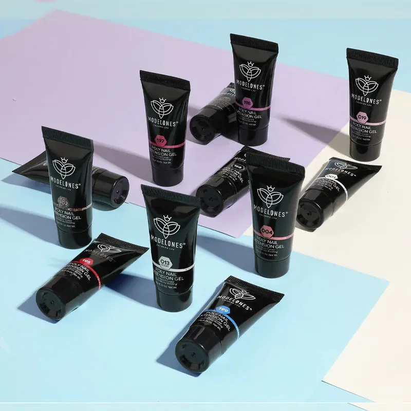 Modelones Holiday Bright polygel set 12-pack mix