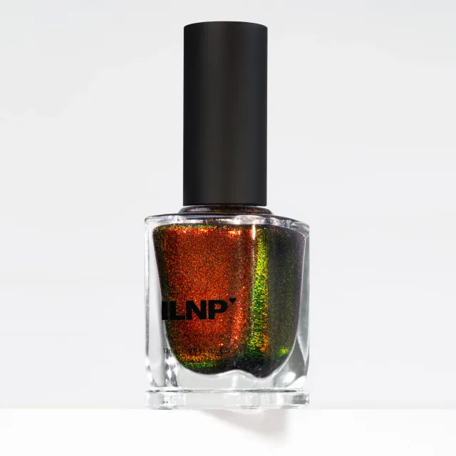 ILNP Buried Alive nagellack orange skimmer brun