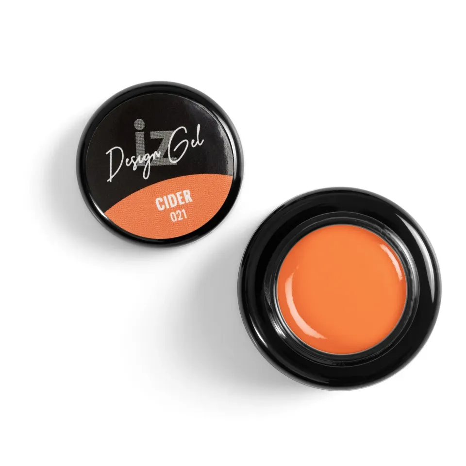 Iz Beauty Design Gel Cider DG021 nagelgel 5g orange