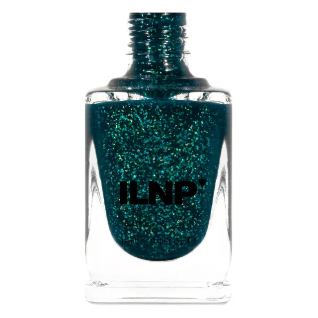 ILNP Santa's Workshop Unwrapped nagellack djup teal jelly