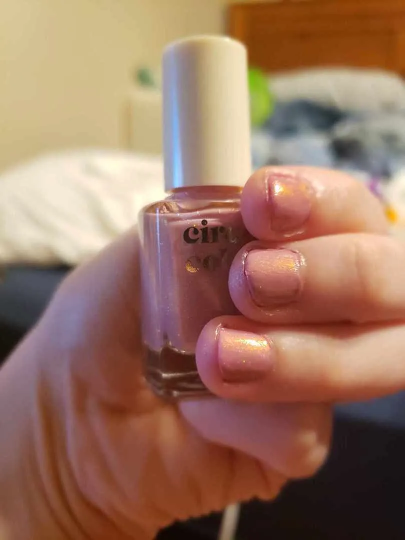 Cirque Plush Suede nagellack rosa-lila skimmer