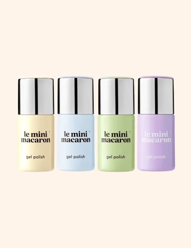 Le Mini Macaron Sweet Pastels gellackset 4-pack pastell