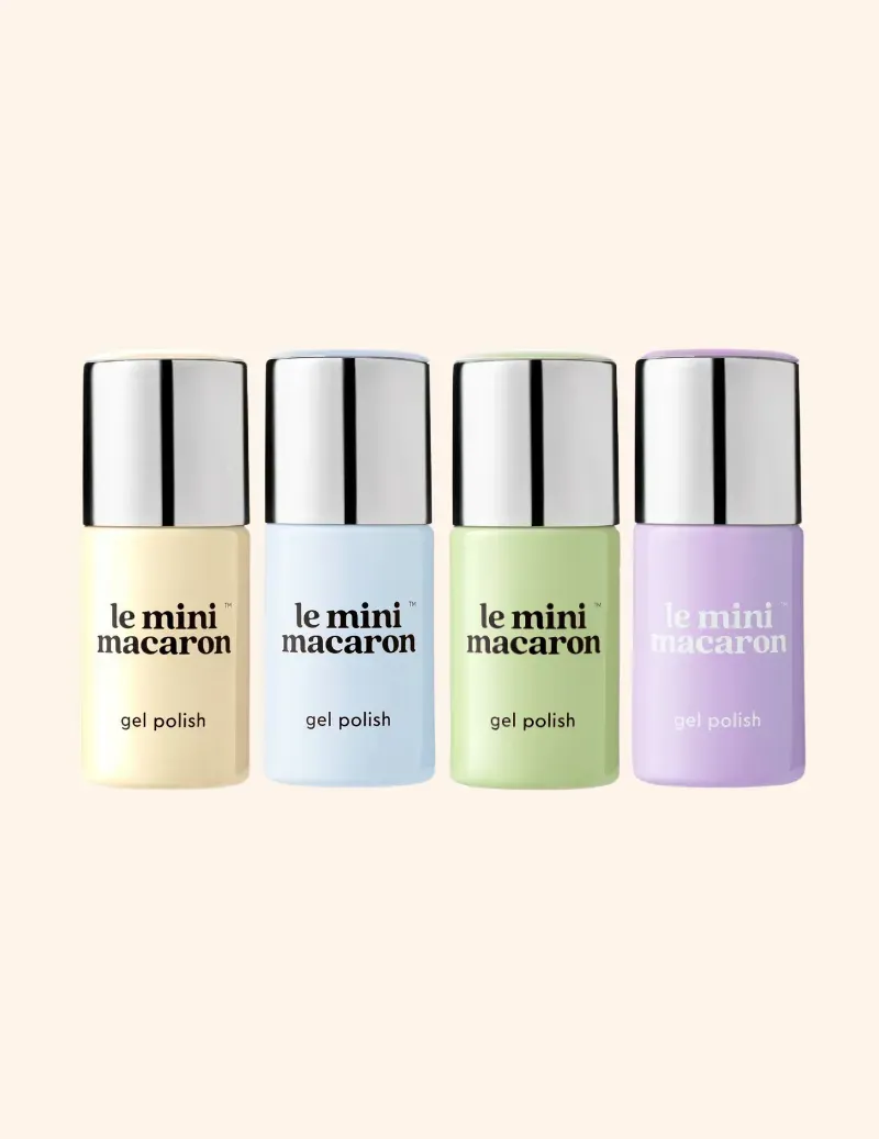 Le Mini Macaron Sweet Pastels gellackset 4-pack pastell