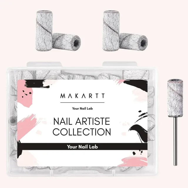 Makartt slipband #180 vita 50-pack nagelslip