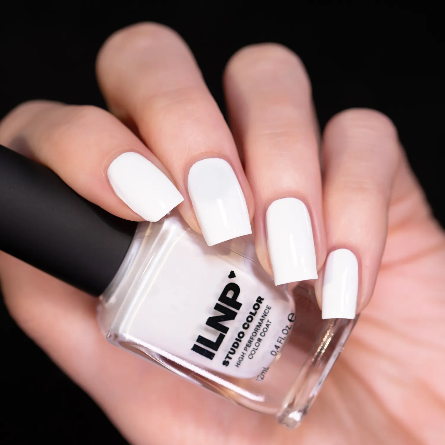 ILNP Studio Color Canvas nagellack vit kräm
