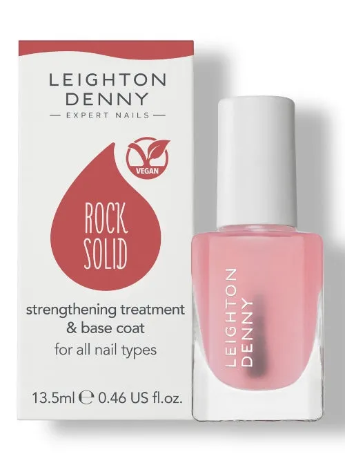 Leighton Denny Rock Solid nagelstärkare underlack 13,5 ml vegansk