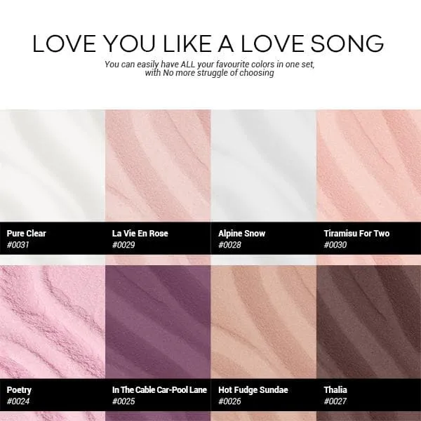 modelones Love You Like a Love Song akryl 8 brun