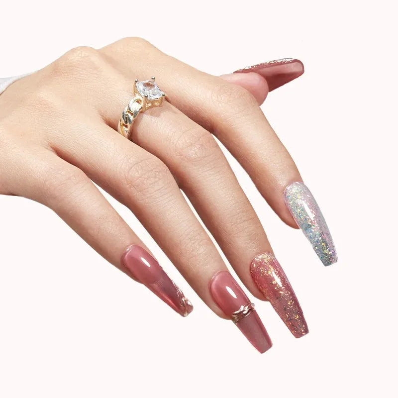 Modelones Inspire Opal gellack glitter 15 ml glans