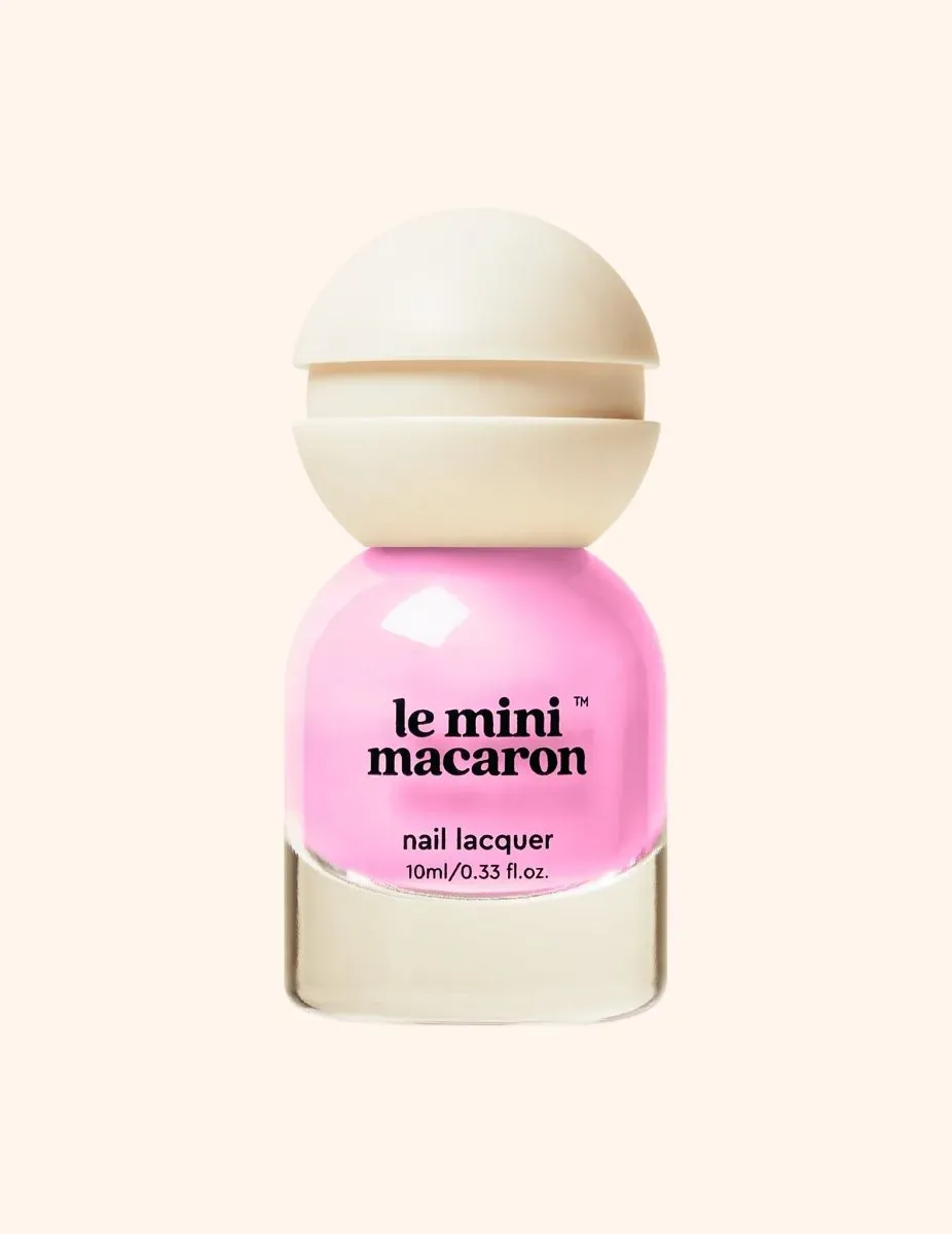 Le Mini Macaron Bubblegum Crush nagellack bubbelgumrosa