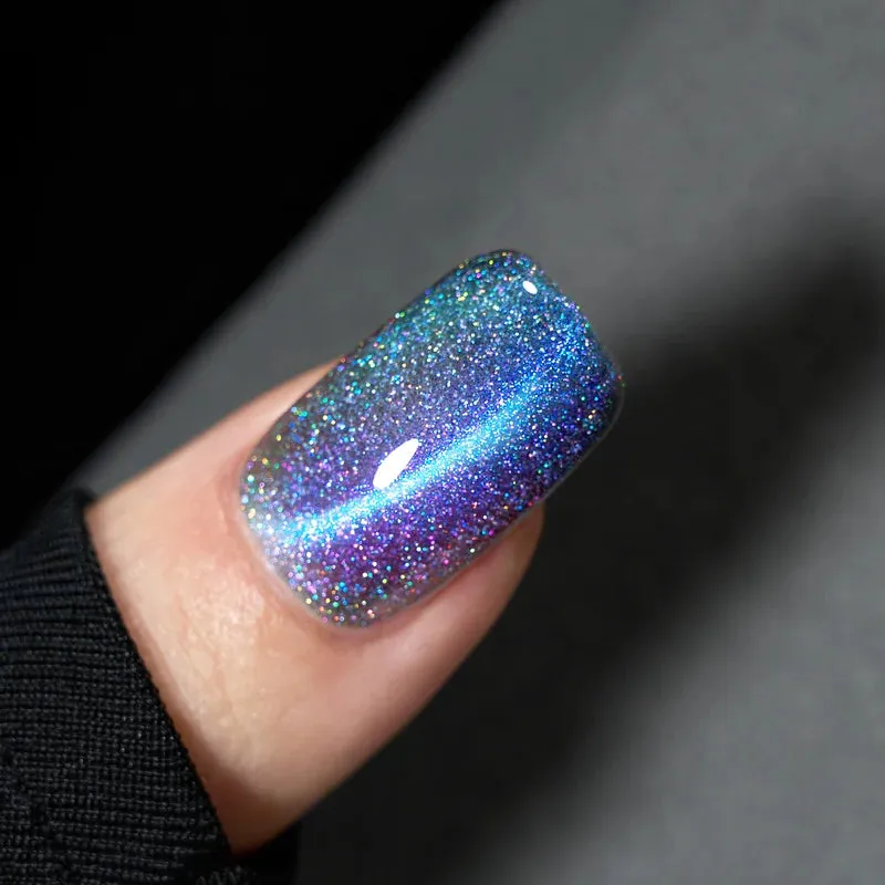 Modelones Inspire Gel cat eye Rainbow Blue 15ml magnet