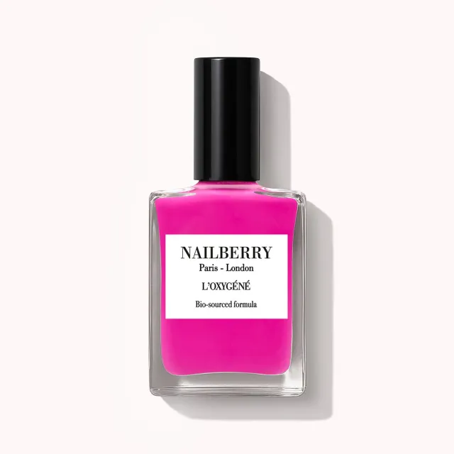 Nailberry Electric Pink nagellack 14 ml täckande rosa