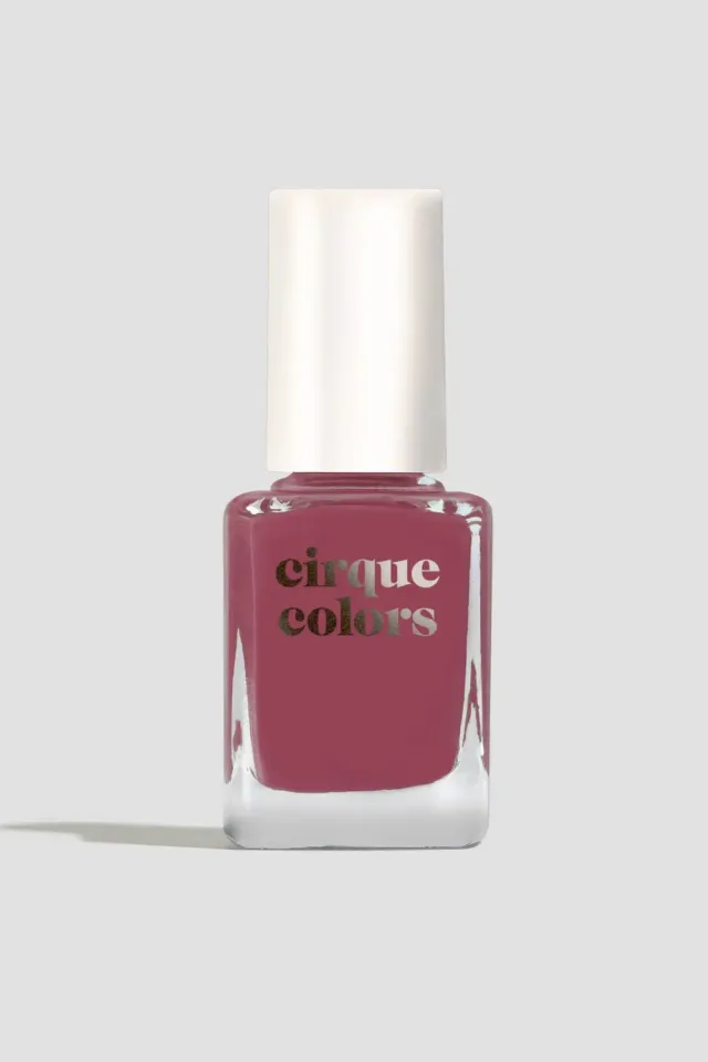 Cirque Colors Marsala Jelly nagellack jelly vinröd
