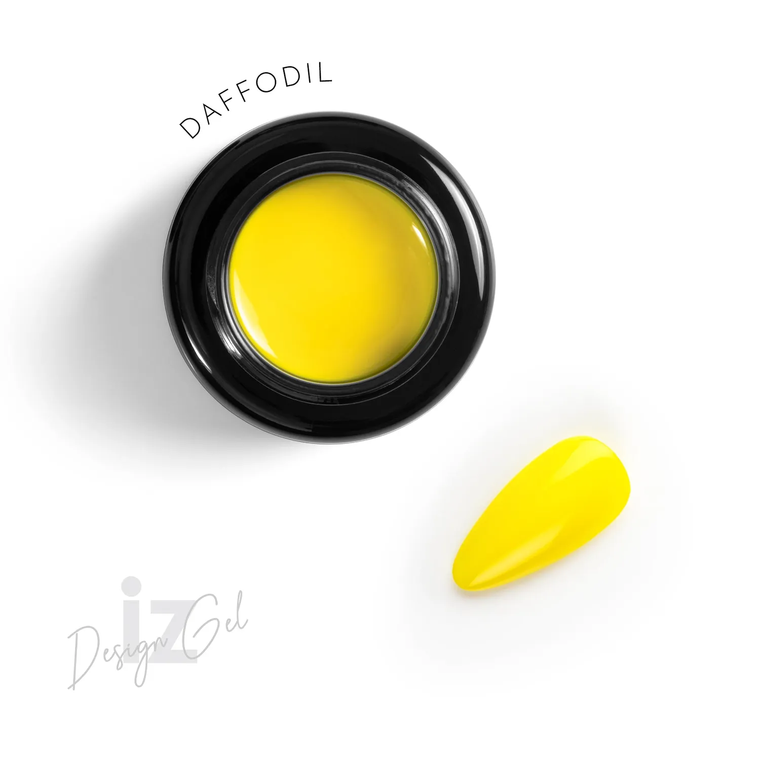 Iz Beauty Design Gel Daffodil DG017 nail art gel neongul 5 g