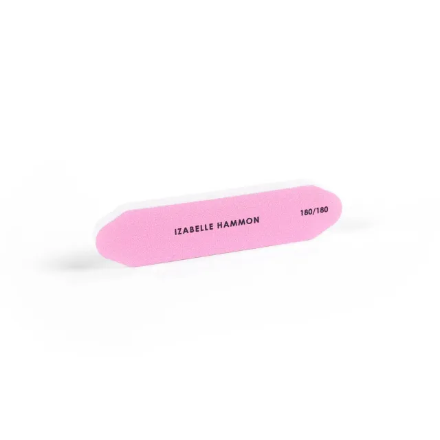 Iz Beauty Pink Sponge File nagelfil 180 grit singel