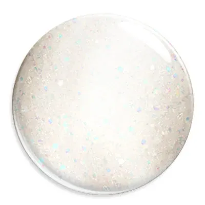 Modelones Brick Wall dippingpulver 8g vit glitter