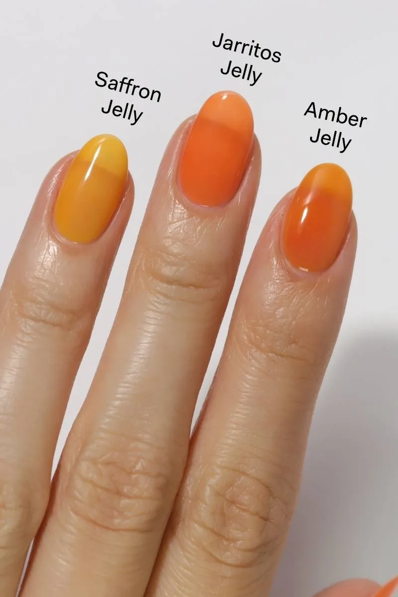 Cirque Colors Amber Jelly nagellack orange jelly