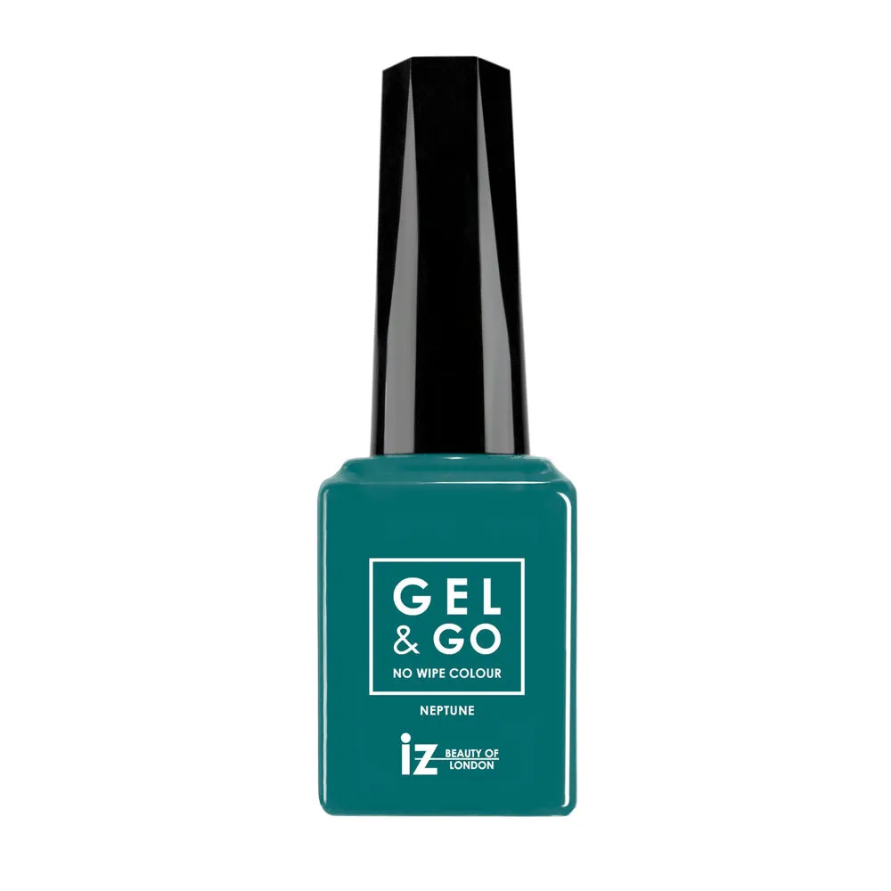 Iz Beauty GEL&GO Neptune GG1051 gellack 12ml petrol