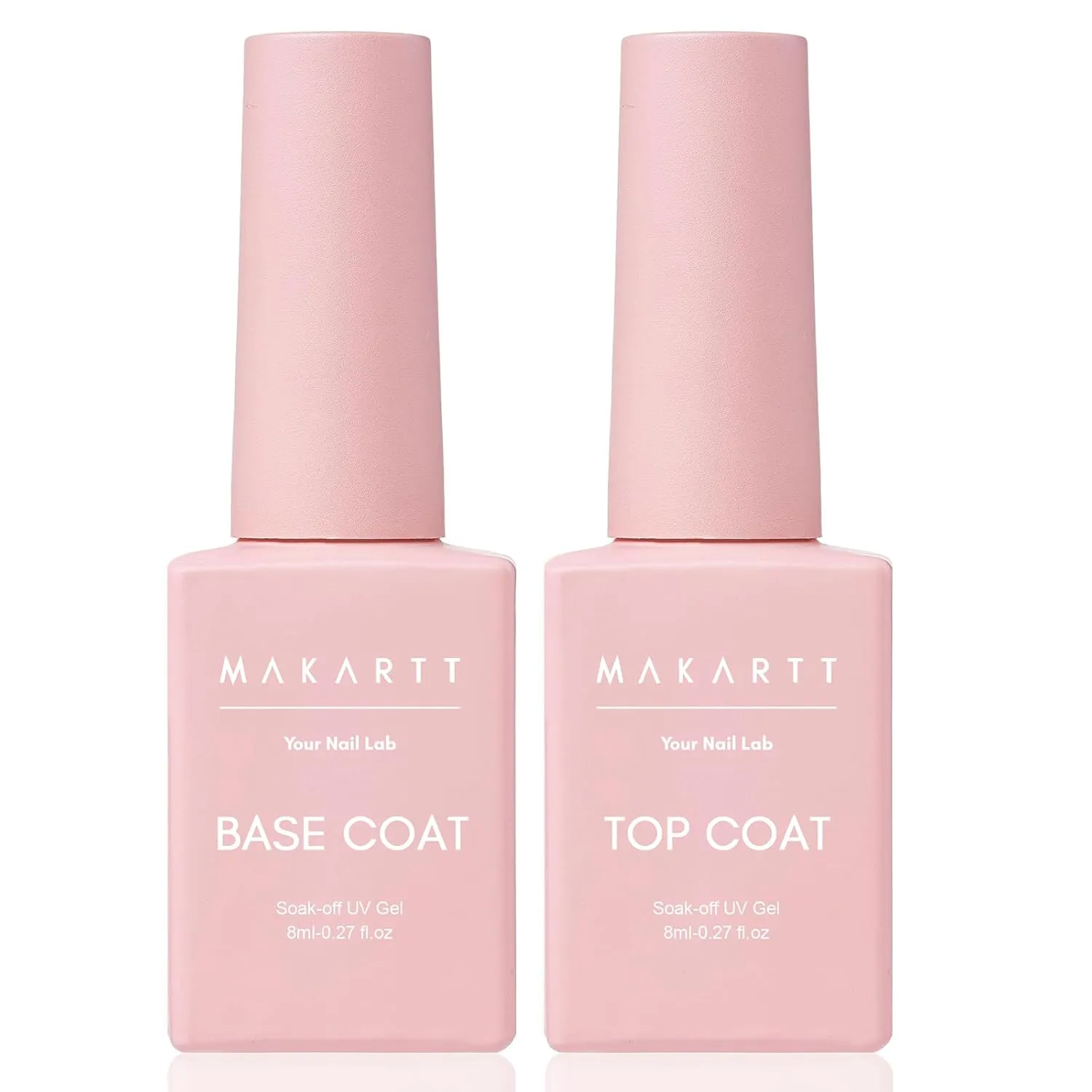 Makartt Base & Top Coat 8ML gellack bas och topp glans