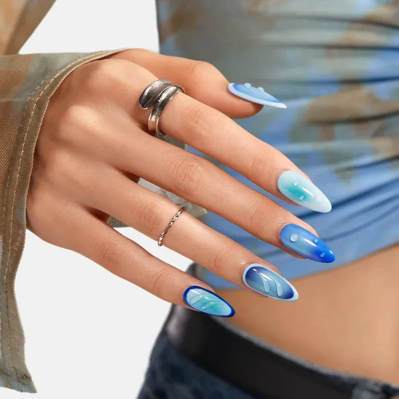 Modelones Take My Blues Away gellack 6-pack blå cat eye
