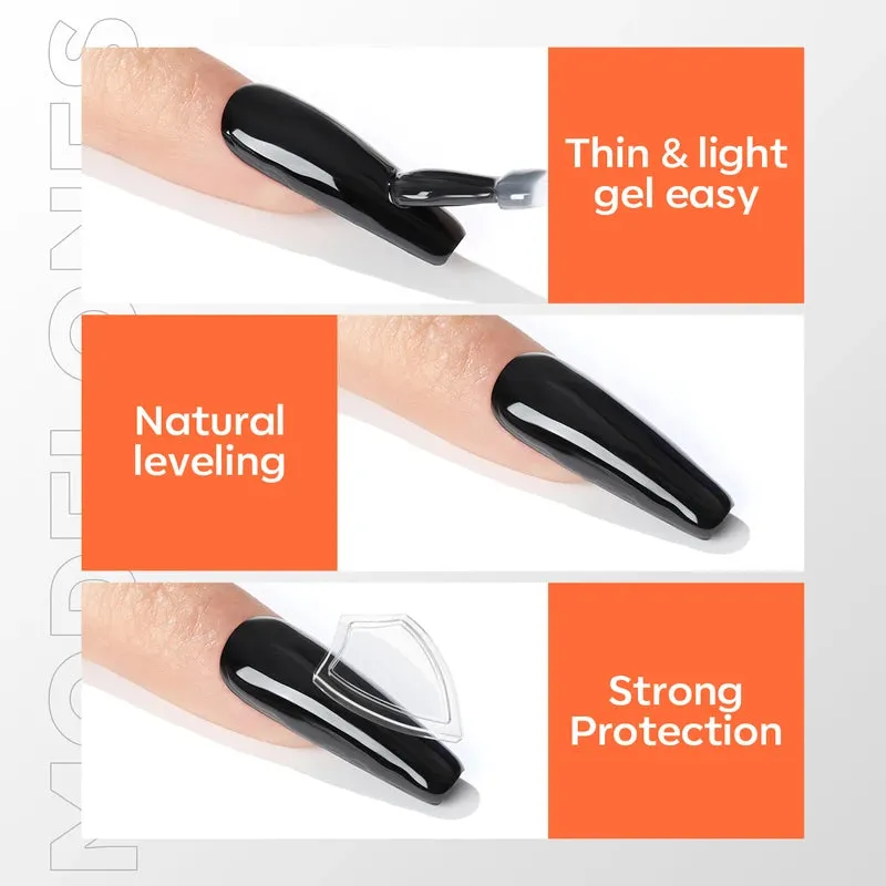 Modelones Pro Luxe Top Coat topplack 100 ml refill glans