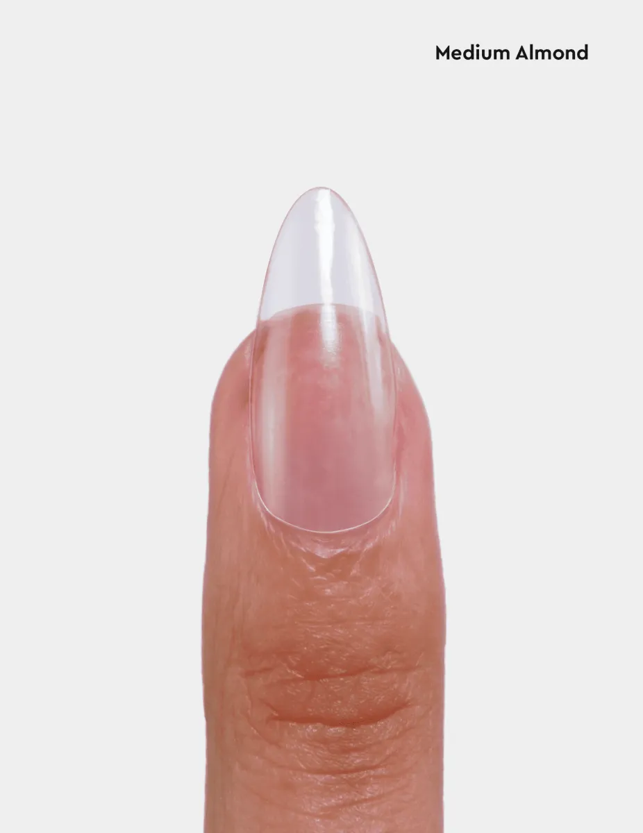 Le Mini Macaron Soft Gel Tips Medium Almond klara